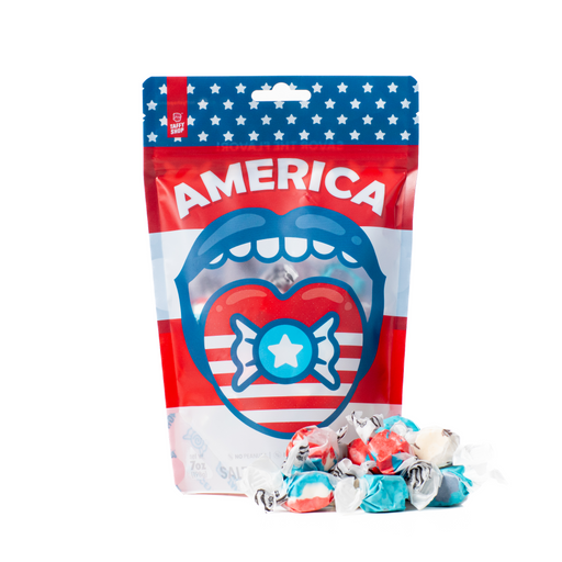 America Patriotic Taffy Bag (7oz) Taffy Shop