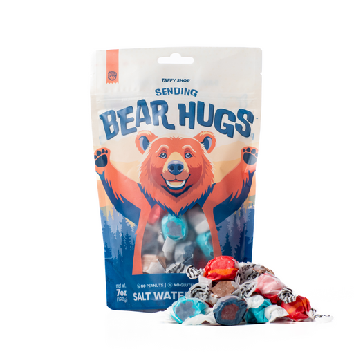 Sending Bear Hugs Taffy Bag (7oz) Taffy Shop