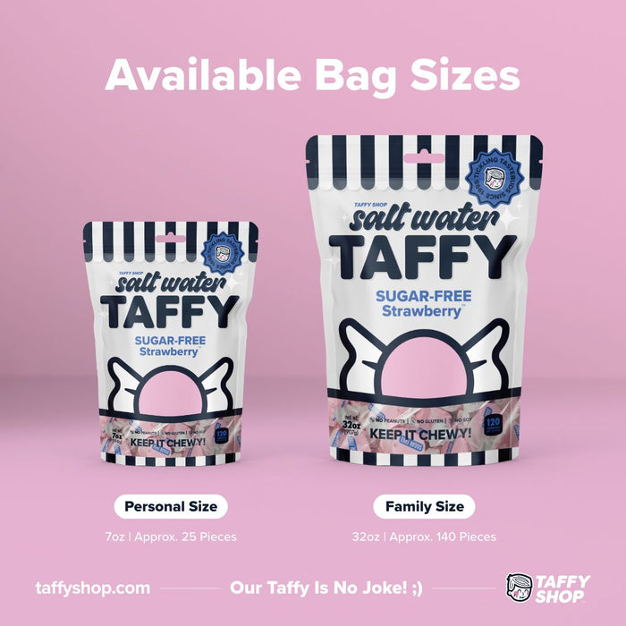 Sugar-Free Fresh Strawberry Taffy Taffy Shop