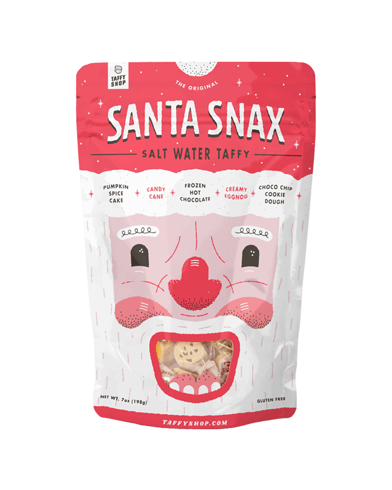 Santa Snax Bag  Taffy Shop   